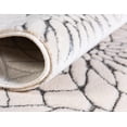 thumbnail image 6 of Marilyn Monroe Glam Collection Area Rug - Dahlia (2' x 6' 1" Runner White Silver/Silver), 6 of 9