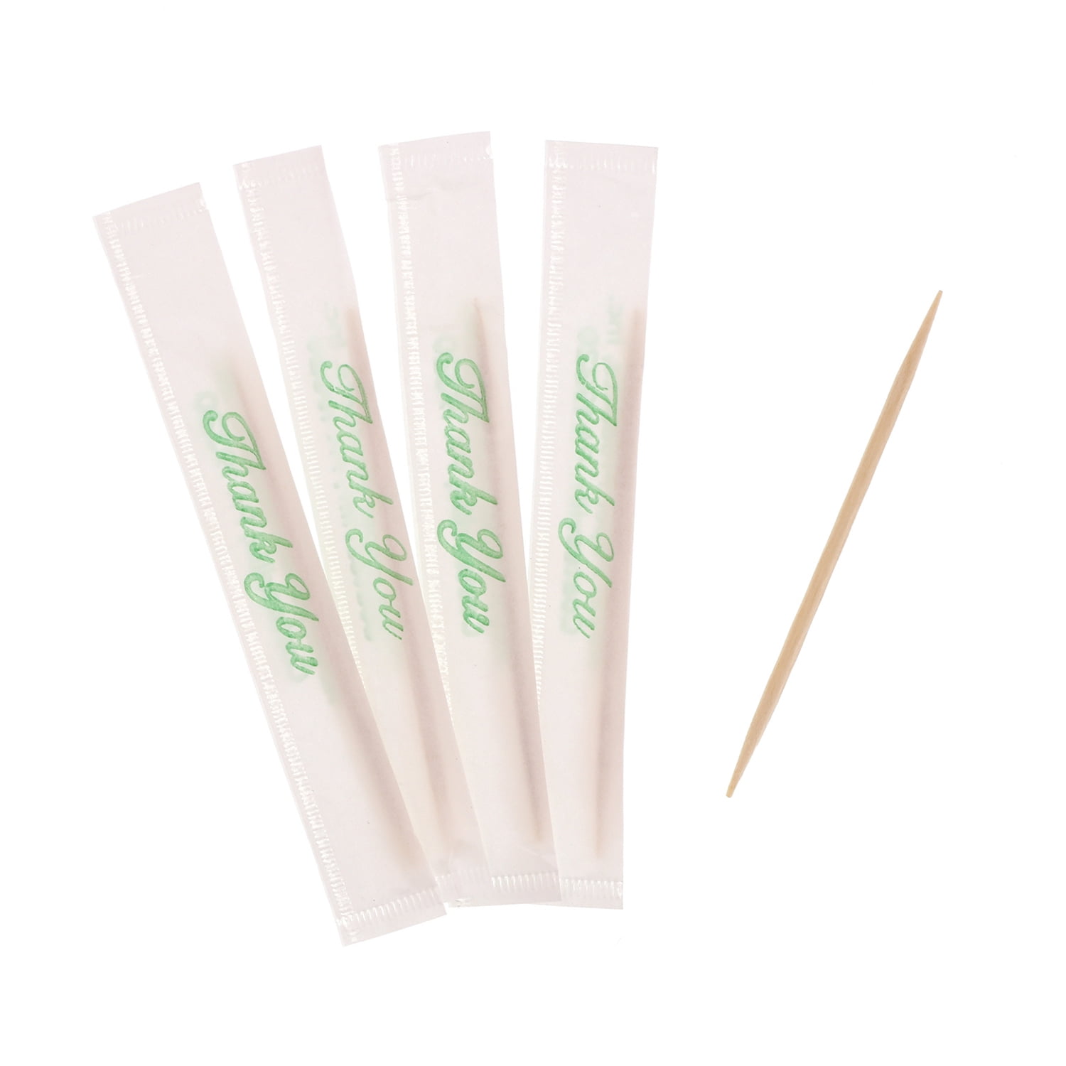 Royal Mint Individual Paper Wrapped Toothpicks, Package of 6000