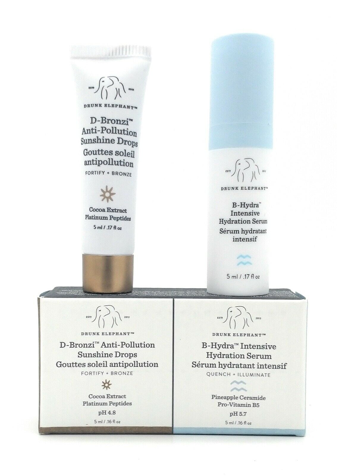 Drunk Elephant Drunk Elephant DBronzi Sunshine Drops & BHydra