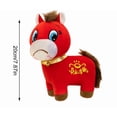 thumbnail image 4 of Year Of the Horse 2026 Plush Crying Horse Plush Doll 7.87 In Collectible Funny Horse Stuffed Toy Winter Plush Lovely Collectible Toy, 4 of 7