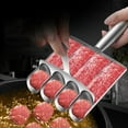 thumbnail image 4 of Meatball Maker Tool Stainless Non Stick Meat Maker Portable Meatballs Maker Kitchen Restaurant Must Have Meatball Making Set Home Cooking Tools, 4 of 4