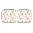 thumbnail image 7 of Xecao Tulips Flowers for Foldable Car Sun Shades (2-Pack) offer sun protection with an easy-fold design for convenient windshield shading., 7 of 7