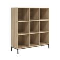thumbnail image 2 of Sauder North Avenue 9 Cube Cubby Bookcase, Charter Oak Finish, 2 of 9
