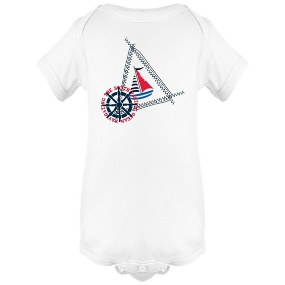 Sailboat Bodysuit Infant -Image by Shutterstock, 6 Months