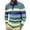 Blue（mens shirts）, variant on GuangCheng George Tops for Men Striped Long Sleeve Shirts,Classic Fit,Soft,Breathable,Comfortable,Classic Collar,Button Placket,Pullover Tees,Blue,Size L