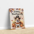 thumbnail image 3 of Happy Thanksgiving Corgi Welcome Thankful Fall Autumn Pumpkin Vertical Matte Canvas Poster Welsh Corgi Dog Lover Gifts Idea Wall Art Home Decor - 02021, 3 of 5