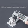 thumbnail image 4 of 2 uds ganchos de abrazadera para barra de cortina gancho de pared impermeable sin perforaciones para muebles (A) Hugtrwg  Libre de BPA, 4 of 9