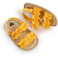 thumbnail image 6 of Baby Girl Sandals Summer Crib Shoes Bowknot Soft Sole Infant Girls Princess Dress Flats First Walker Shoes, 6 of 6