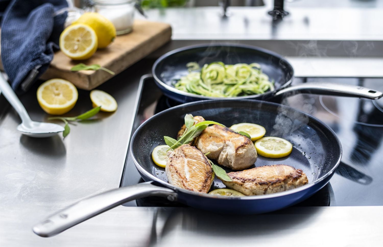 Blue Diamond Ceramic Non-Stick 12" Fry Pan, Blue Diamond Ceramic Non-Stick 12" Fry Pan