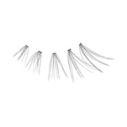 Kiss Peony False Eyelashes, Cluster Lashes, Misty Haze, Black, 9mm-16mm, 120 Pieces