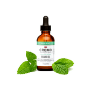 Cremo Beard Oil Revitalizing, Wild Mint, Restore Natural Moisture And Softer Your Beard 1 Fl Oz (30Ml) - Pack Of 2.