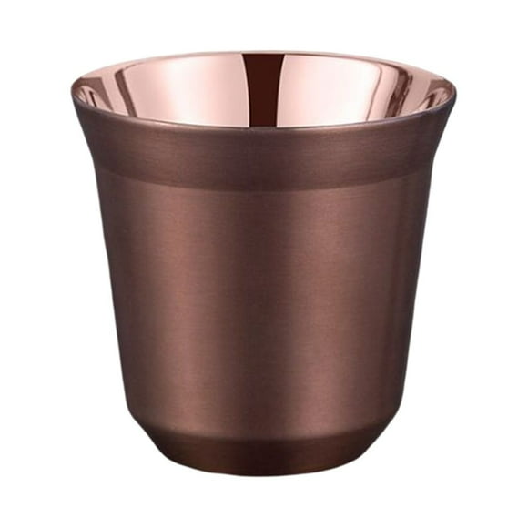 Bewildely Tazas de café de acero inoxidable con aislamiento de doble pared, botella apta para lavavajillas, taza de aislamiento de agua de té Type2 NO2