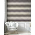 thumbnail image 5 of Ambesonne Chevron Peel & Stick Wallpaper for Home, Narrow Sharp Zigzags, 13"x72", Dark Blue Cream, 5 of 6