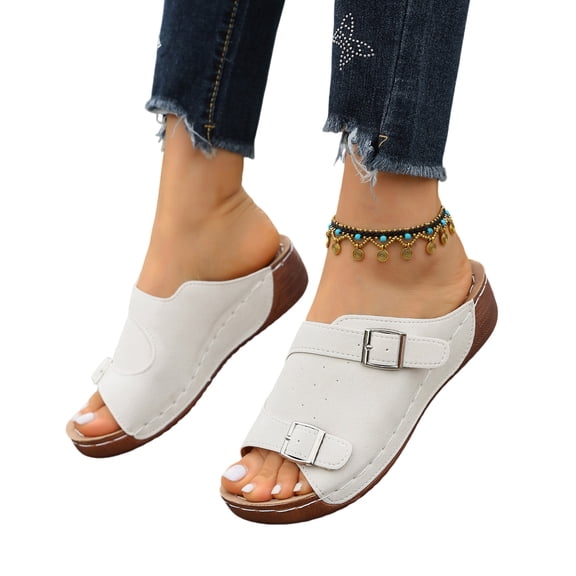 Willtoo Orthopedic Sandals for Women 2026 Comfortable Summer Wedges Wide Width Platform Sandal