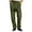 Army Green, variant on Work Pants for Men with Pockets Classic Button Zipper Fly Straight Leg Pants Comfort Soft Corduroy Commute Long Trousers Versatile Loose Solid Color Casual Businerss Suit Pants M