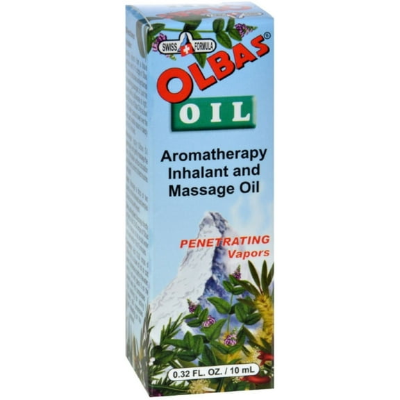 Olbas Aromatherapy Massage Oil & Inhalant 0.32 oz