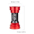 thumbnail image 3 of Eje De Pedalier De Bicicleta BSA24 BSA30 Accesorios de bicicleta Accesorio de ciclismo para MTB Road Bike (Red BSA24), 3 of 7