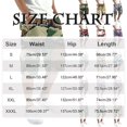 thumbnail image 4 of Awwp Men's Camo Cargo Shorts Lightweight Quick Dry Polyester Shorts Elastic Waist Casual Multi-Pocket Breathable Summer Outdoor Hiking Work Shorts Beige Size: L, 4 of 6