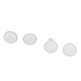 thumbnail image 2 of Rivets en Cuir500 Ensembles Rivets en Cuir Rivets en Cuir Rivets d'Artisanat en Cuir Blanc Rivets en Cuir de Précision, 2 of 8