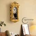 thumbnail image 3 of Reloj de pared Clockswise Vintage Grandfather, 40 cm, amarillo, 3 of 8