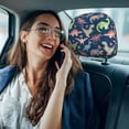 thumbnail image 6 of Uemuo Dinosaur Printed 2 PCS Car All-Inclusive Headrest Cover, Headrest Protector, Soft Elastic Breathable Seat Headrest Anti-Dirty Cover Headrest Cover Protector, 6 of 6