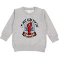 thumbnail image 2 of Inktastic Kennebunkport Maine Lobster Toddler Sweatshirt, 2 of 4
