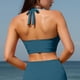 thumbnail image 3 of WILLBEST Traje de Baño Mujer Corto Bikini de Baño de Cuello Alto para Mujer, 3 of 5