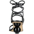 thumbnail image 2 of INC Womens Chedel Faux Leather Square Toe Heels, 2 of 3