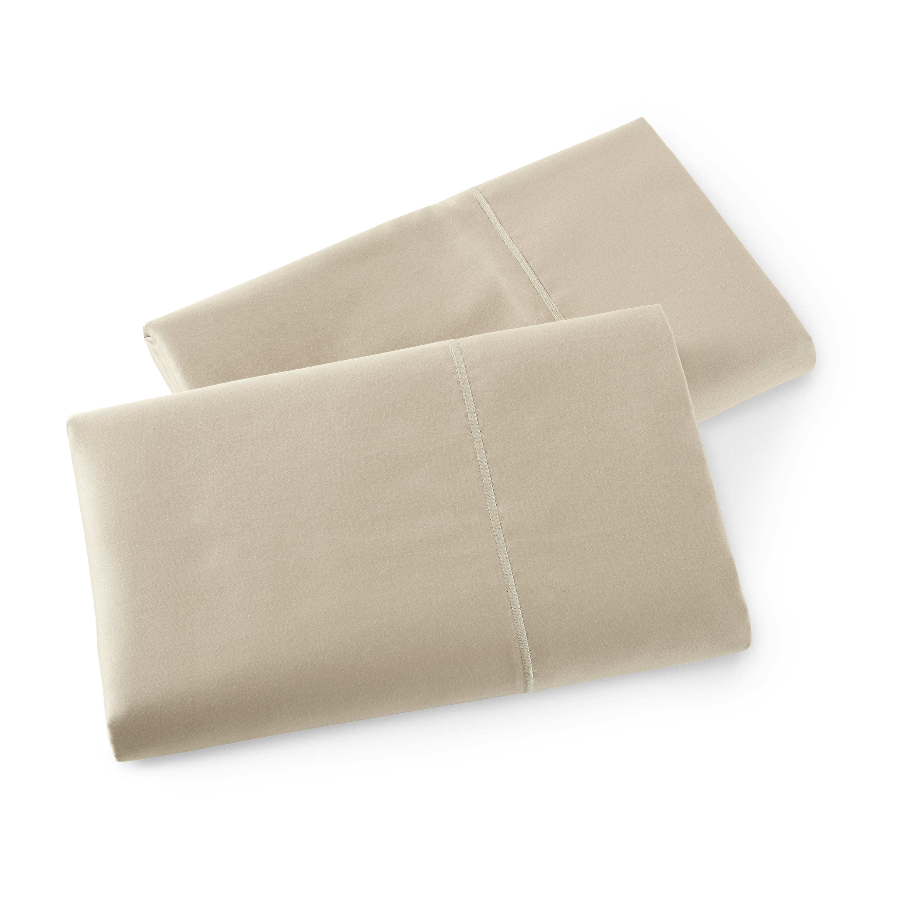 Better Homes & Gardens 2-Piece 400 Thread Count Performance Pillowcase Set, Almond Biscuit, Queen
