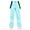 Blue, variant on Luxalzxs Mens/Womens Snow Pants Ski Bibs Waterproof Insulated Snowboard Overalls Winter Outdoor Warm Cargo Hiking Pants with Detachable Suspender