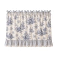 thumbnail image 3 of Dmlowu Ruffled Oven Skirt, Adjustable Tie Waterproof Oven Skirt Curtain, Stain-Resistant Cover for Oven Sink Toaster Microwave, Farmhouse Kitchen Decor, 3 of 6