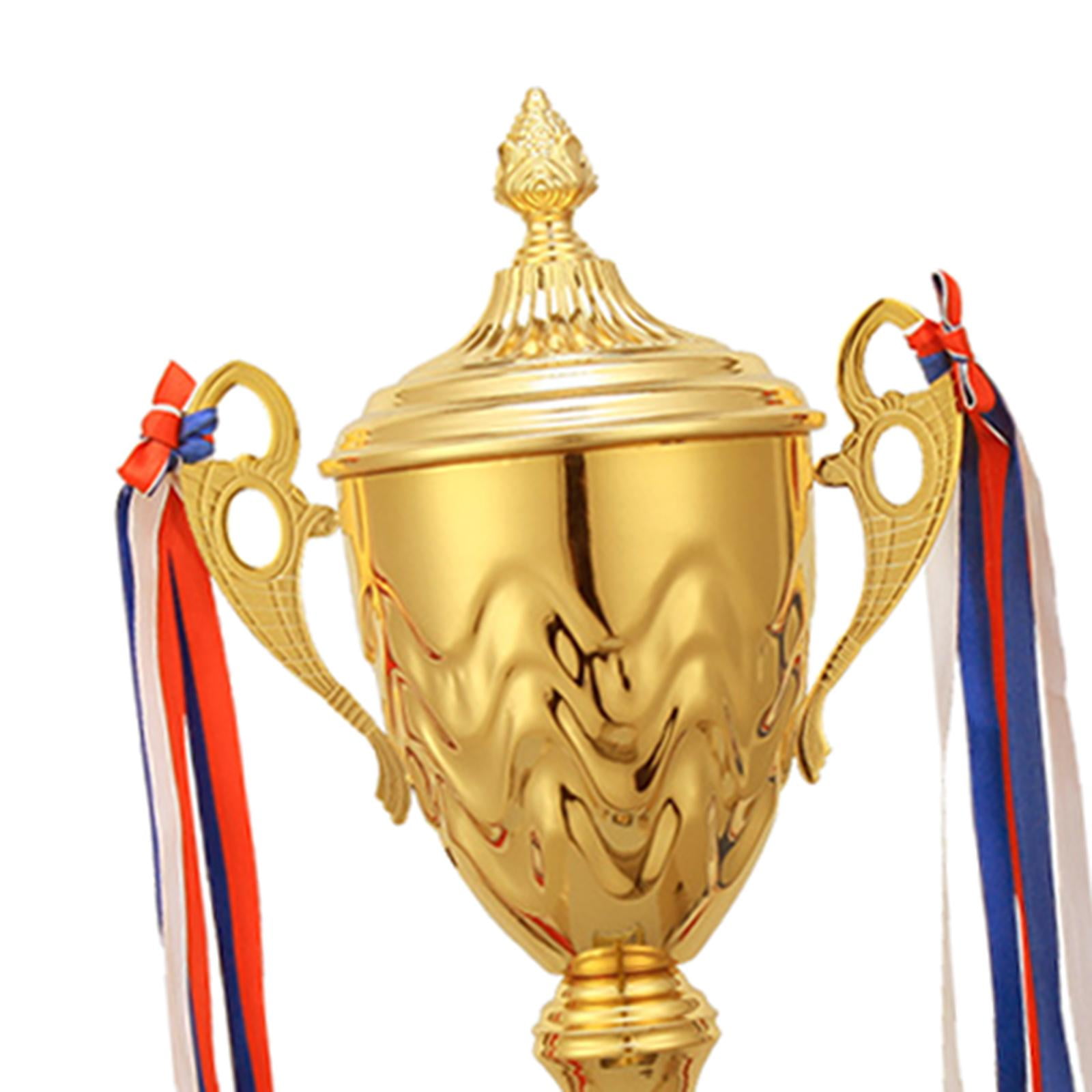 Award Trophy Metal Decorations First Place Trophies for Event Competition Height 46cm
