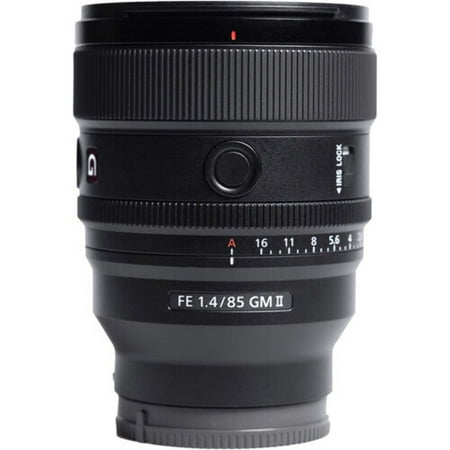 Sony - FE 85mm F1.4 GM II lens - Black