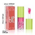 thumbnail image 4 of Lip Oil & Water Lip Gloss – Transparent Shine, Plumping, Non Sticky – For Glass Lips – 1tube, 4 of 7