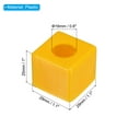 thumbnail image 2 of Uxcell Support de Craie de Billard Portable Jaune, 2 of 7