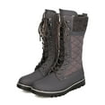 thumbnail image 5 of New Women Refresh Polar-01 Mixed Media Mid-Calf Quilted Lace Up Winter Boot, 5 of 6