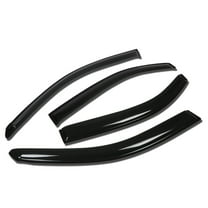 DNA Motoring WVS-179 For 1999 to 2005 Sonata EF Y4 4DR 4pcs Window Vent Visor Deflector Rain Guard (Dark Smoke) 00 01 02 03 04