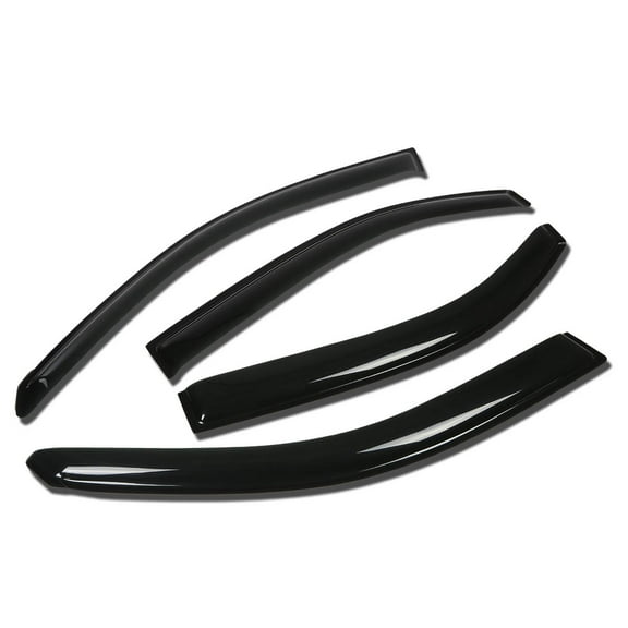 DNA Motoring WVS-179 For 1999 to 2005 Sonata EF Y4 4DR 4pcs Window Vent Visor Deflector Rain Guard (Dark Smoke) 00 01 02 03 04