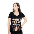 thumbnail image 5 of Maternity There is a cookie in this Oven Christmas Thanksgiving pregnancy T-shirt (Maternity XX-Large), 5 of 6