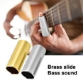 thumbnail image 4 of Guitar Slides, 2 Pieces Stainless Steel Guitar Slides Great Intonation and Sustain Metal Guitar Slides For Guitar Sringed Instrument, 4 of 8