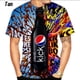 thumbnail image 2 of Camiseta Pepsi Impresión 3D Moda Hombres/Mujeres Verano Cuello Redondo Manga Corta Top Shirt, 2 of 3