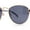 Gold - Black, variant on Polarized Retro Hipster Round Metal Rim Normcore Sunglasses Gold - Brown