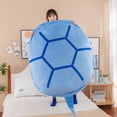 thumbnail image 1 of XINQIHANG 2023 New Anxiety Turtle Shell Turtle Anxiety Pillow Turtle Shell Pillow Wearable Turtle Shell Pillow Adult Giant Wearable Turtle Shell Pillow 40 Inch Wearable Turtle Shell Pillows (100cm/39, 1 of 7