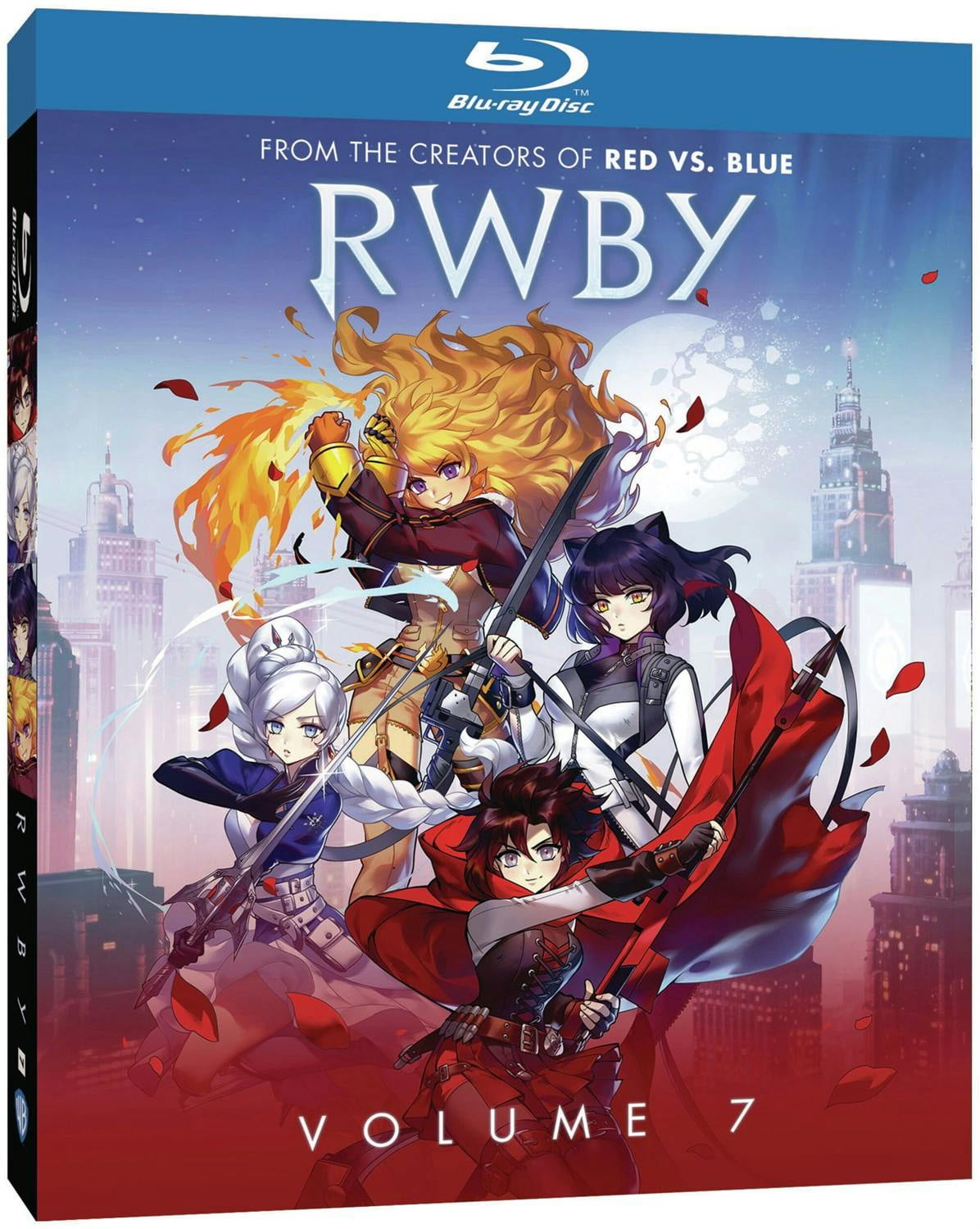 RWBY Volume 7 Blu-ray, 2-disc set, English Dolby Digital 5.1