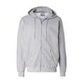 thumbnail image 3 of Hanes Men's and Big Men's Ultimate Cotton Heavyweight Fleece Full Zip Hood, up to Size 3XL, 3 of 3