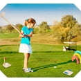 thumbnail image 4 of TOOKYLAND Kids Wooden Golf Set - 13pcs - 2 Player Game Set with Carry Bag, Ages 3+, 4 of 9