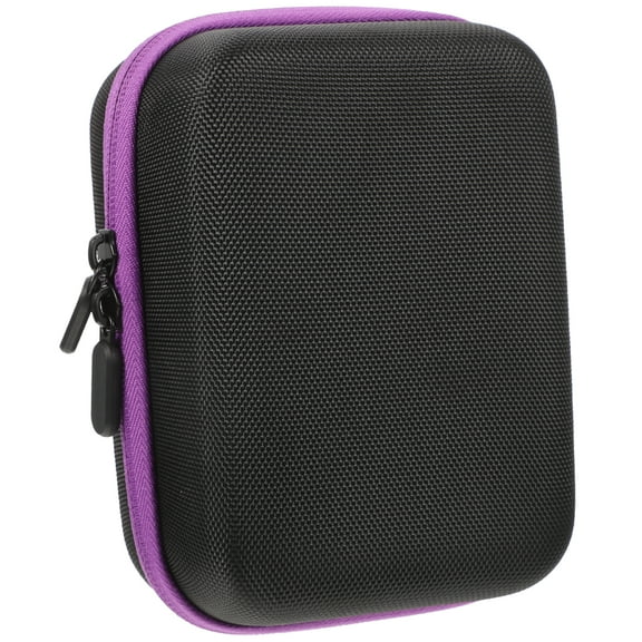 Protection Case for Essential Oils Storage Holder Pour Operated Travel Purple