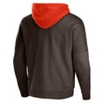 thumbnail image 3 of Men's NFL x Staple Brown Cleveland Browns Throwback Vintage Wash Pullover Hoodie, 3 of 3