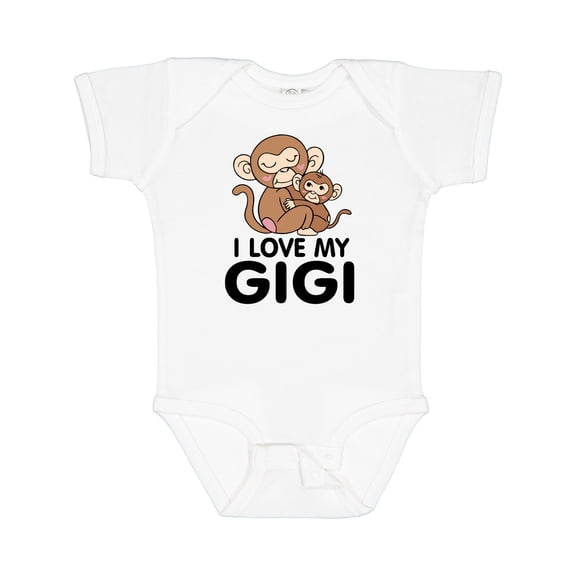 Inktastic I Love My Gigi Boys or Girls Baby Bodysuit