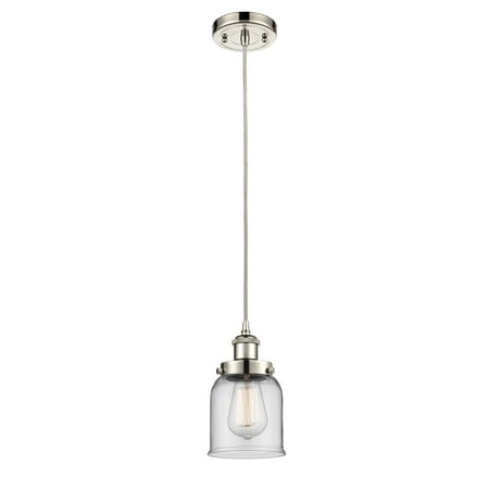 

Innovations Lighting 916-1P-10-5 Bell Pendant Bell 5 Wide Mini Pendant - Nickel